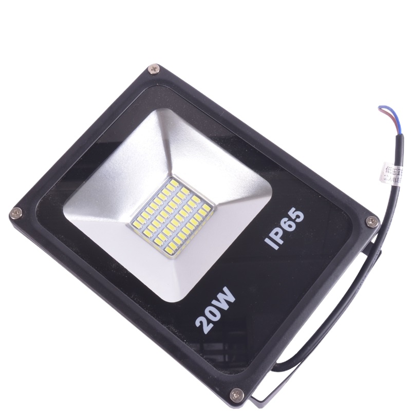 军根投光灯工地12v24v36v220v射灯30W户外防水招牌泛光灯