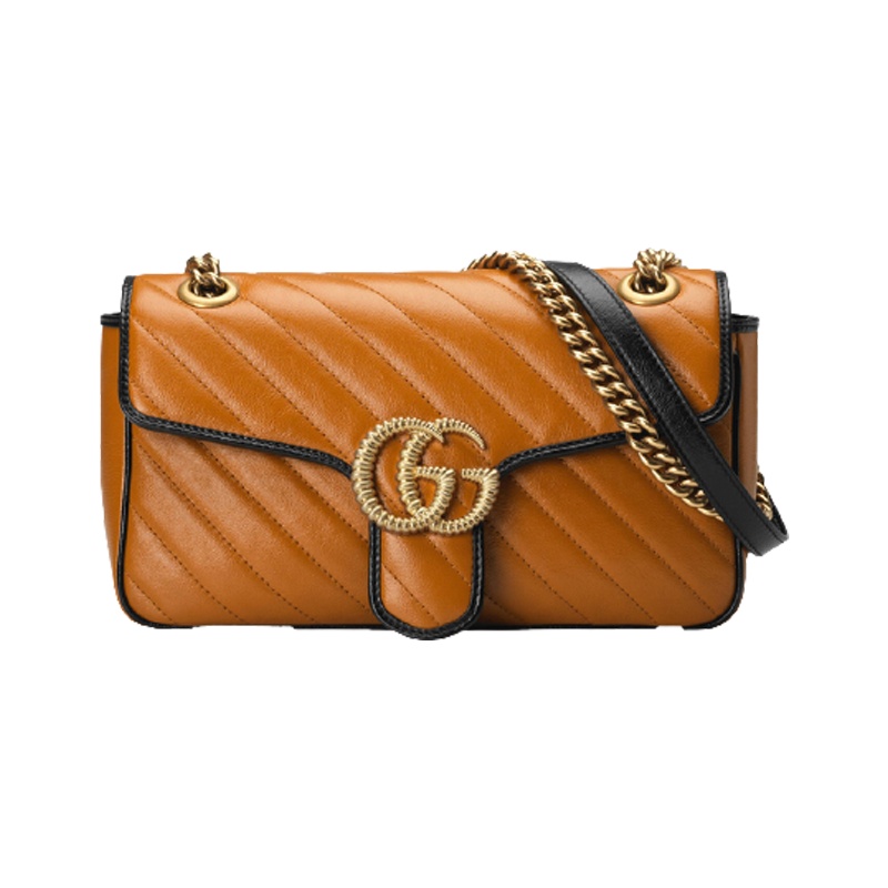 古驰 GUCCI GG Marmont 系列小号肩背包 443497 0OLFX 2266