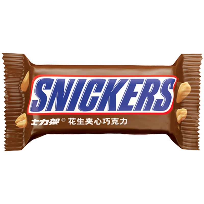 士力架花生巧克力散装喜糖休闲零食品家庭装批发糖果零食