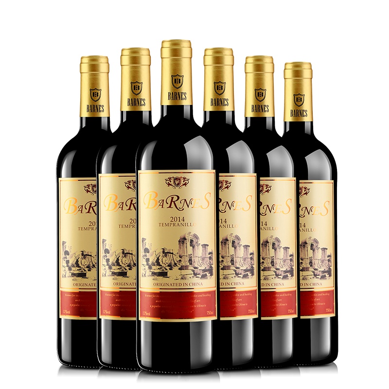 梦诺红酒 芭诺斯勒醇珍藏红葡萄酒750ml*6