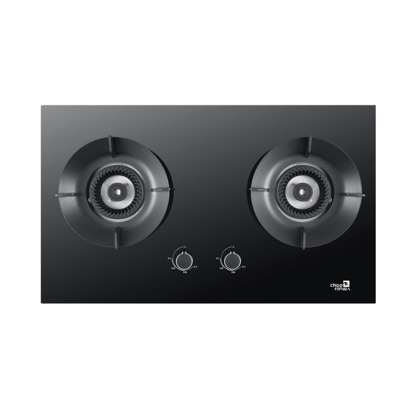 超人(chaoren)台嵌两用燃气灶具 JZT-808-B603 防爆钢化玻璃面板 天然气灶