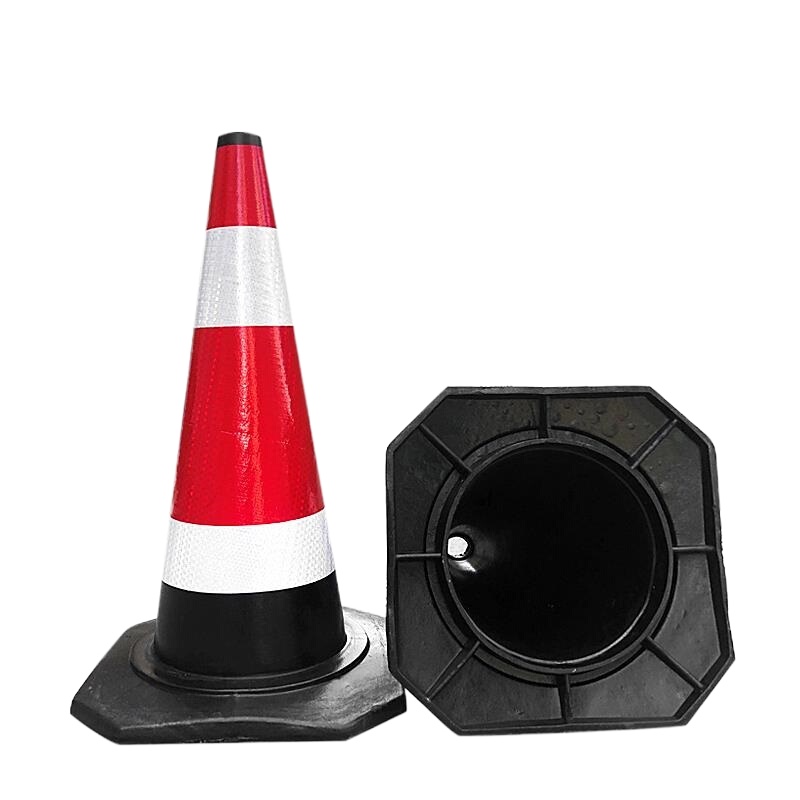 反光路锥路障锥 雪糕桶交通锥桶 警示圆锥安全锥 67cm