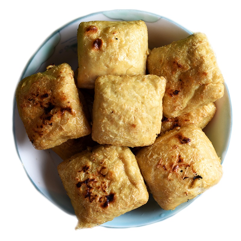 豆腐60个+100克蘸水 特产建水西门 新鲜石屏臭豆腐烧烤豆腐