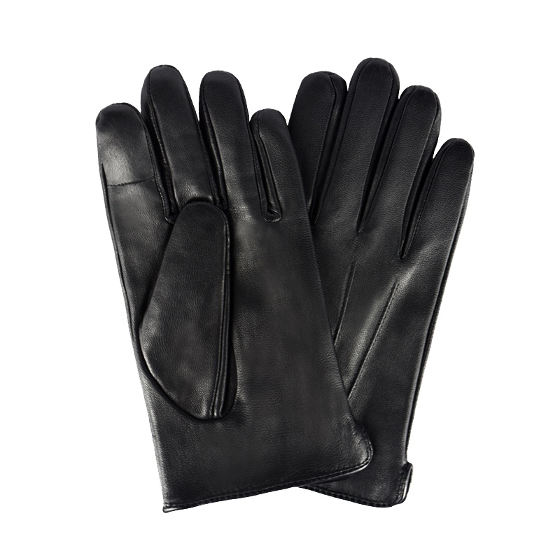 MASCOMMA指尖触屏羊皮手套 男款 CA02501/BLK