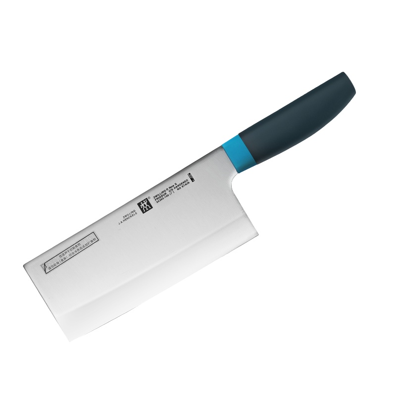 德国双立人(ZWILLING)NOW S蓝莓色中片刀不锈钢家用厨房切菜刀切片刀多功能菜刀