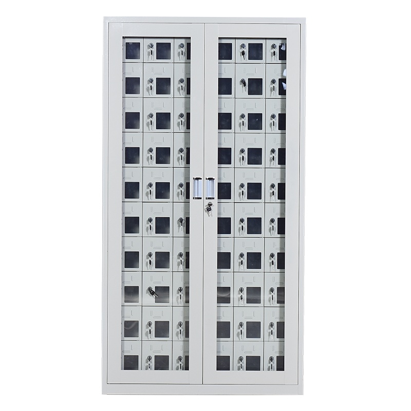 华豫汇阳部队手机柜手机存放柜钢制带锁屏蔽保管箱工厂学校管理手机充电柜