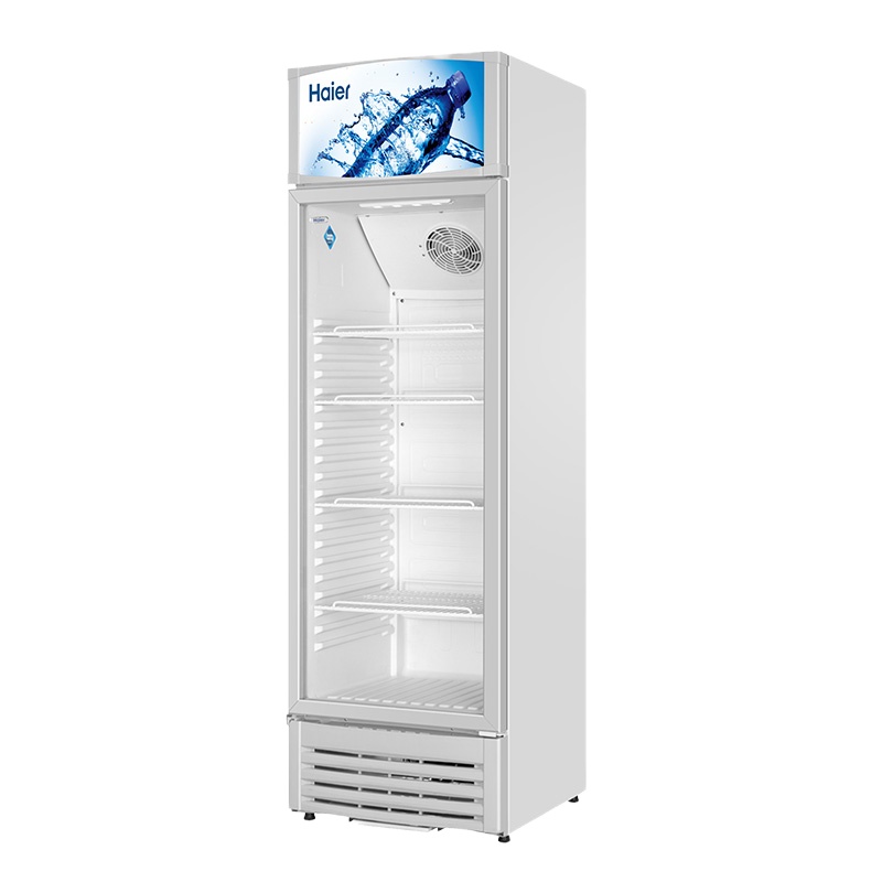 海尔(Haier)310升风冷双层门防凝露展示柜冰柜 商用冷藏饮料冷柜 SC-328D