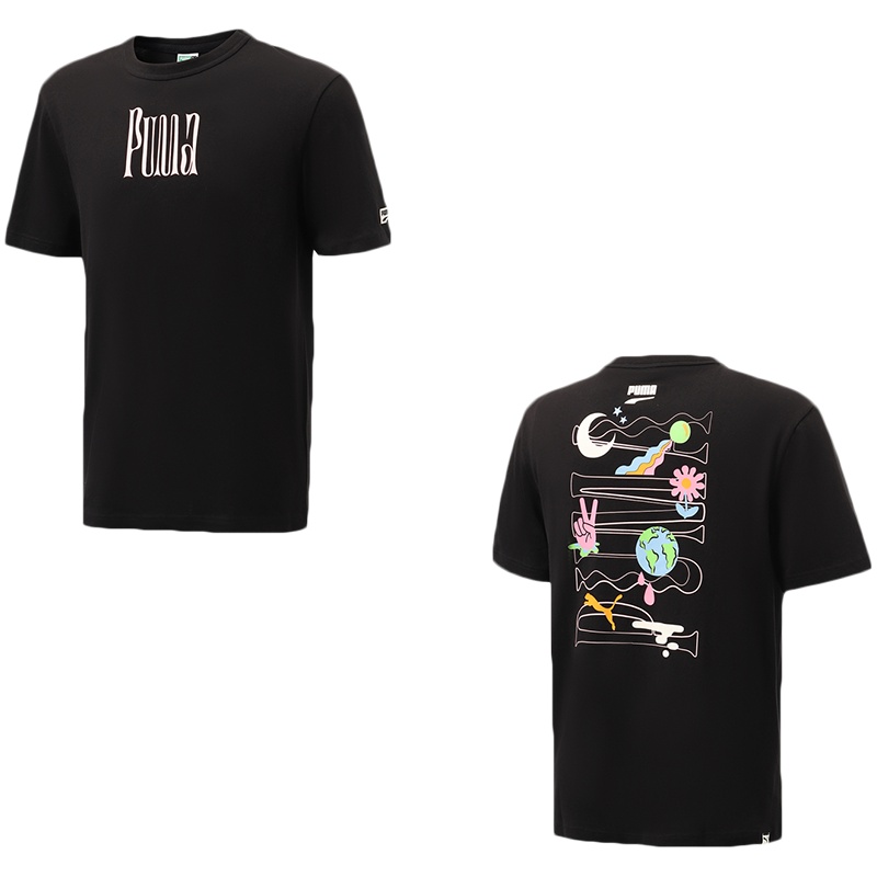 PUMA彪马男装运动服休闲短袖T恤533039