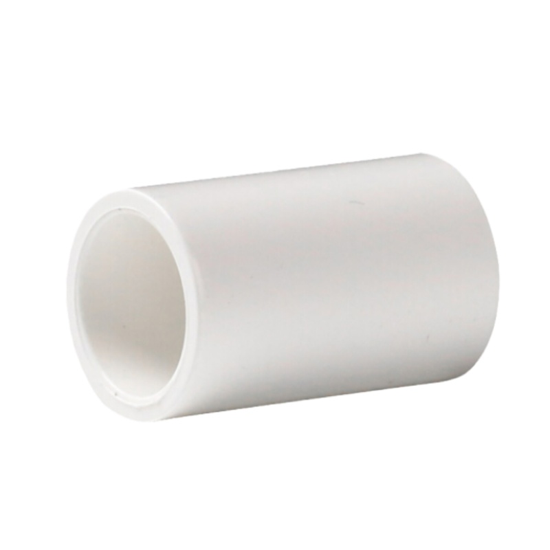 iDiskk pvc水管直通配件接头直接头直通(PVC-U给水配件)白色 dn50