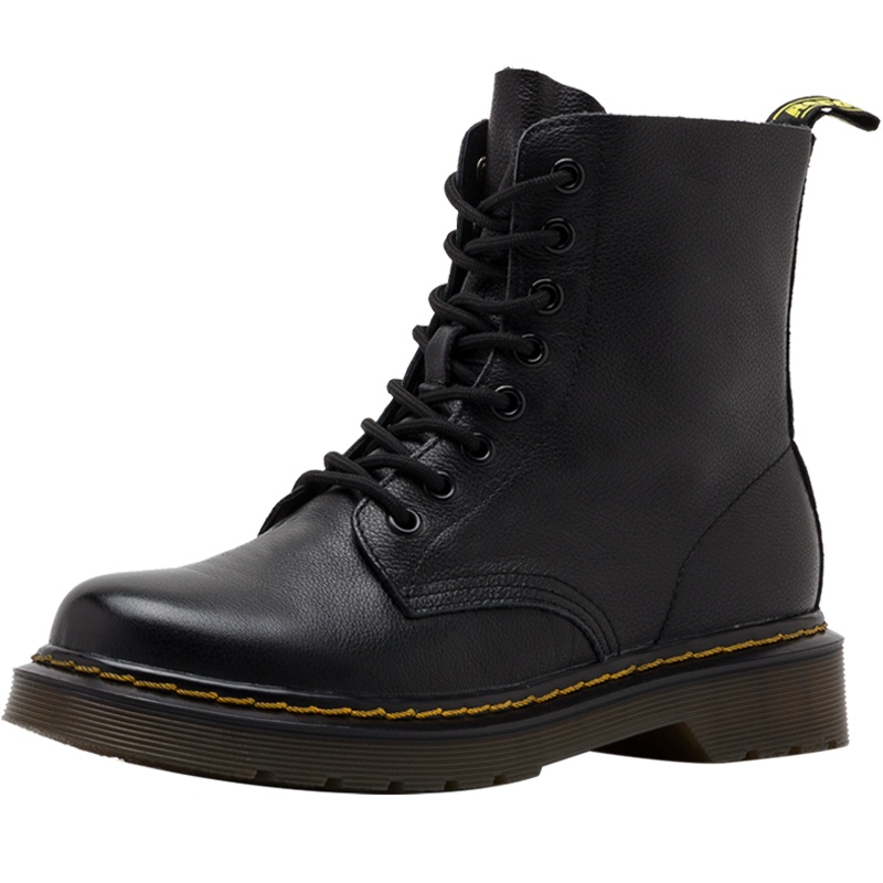 星期六(ST&SAT)圆头低跟方跟马丁靴女靴SS93116765