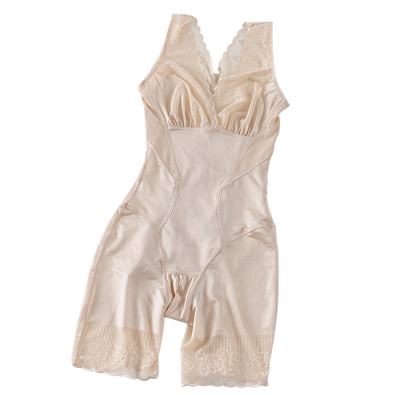 北极绒美体塑身衣女连体衣产后收腹束腰燃脂瘦肚子夏季薄款