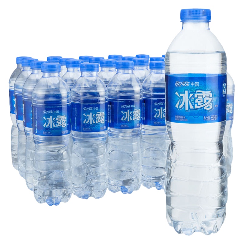 可口可乐 冰露矿物质水矿泉水 冰露饮用水550ml*24瓶/塑封装 公司矿物质水
