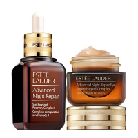 Estee Lauder/雅诗兰黛 面部护肤套装 第七代小棕瓶面精华50ML+小棕瓶抗蓝光15ml 英/美版本随机发货