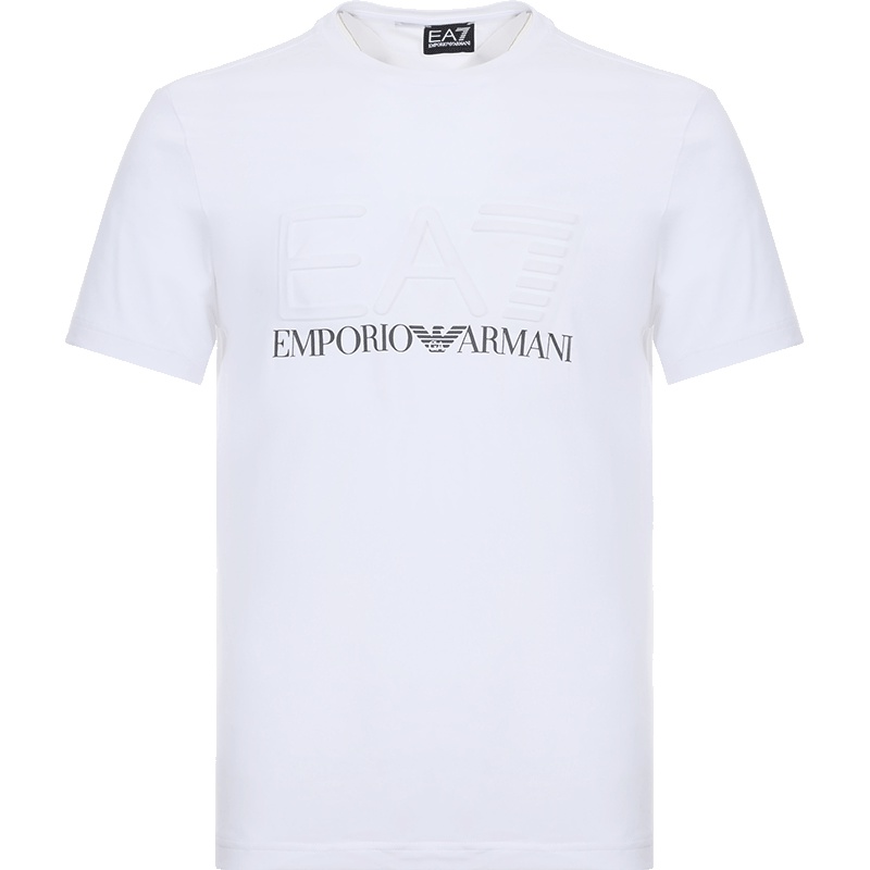 EMPORIO ARMANI EA7 阿玛尼 男士棉质圆领短袖T恤衫 3GPT04 PJ03Z