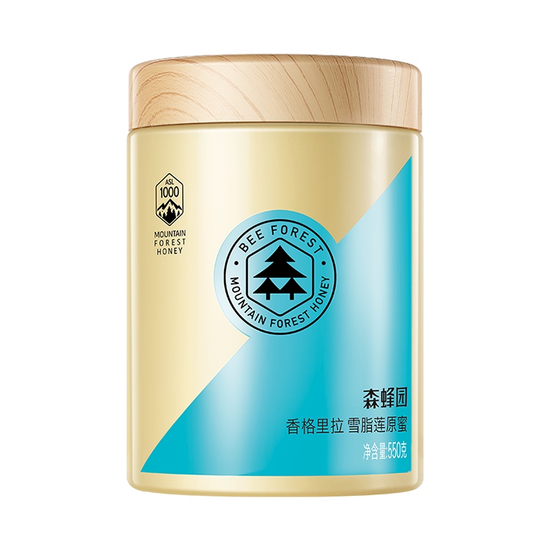 森蜂园香格里拉雪脂莲原蜜550g蓝标