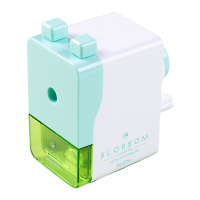 得力0744手摇转笔刀削笔器多功能卷笔刀文 绿色