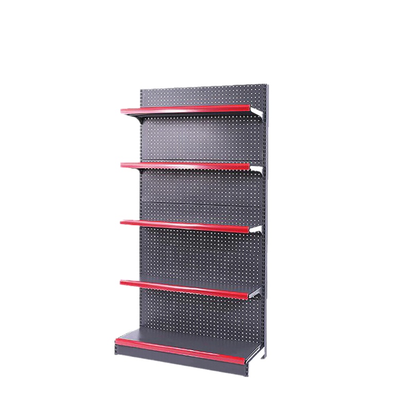 欧宝美货架超市展示架置物架便利店货架小卖部零食架文具店层架
