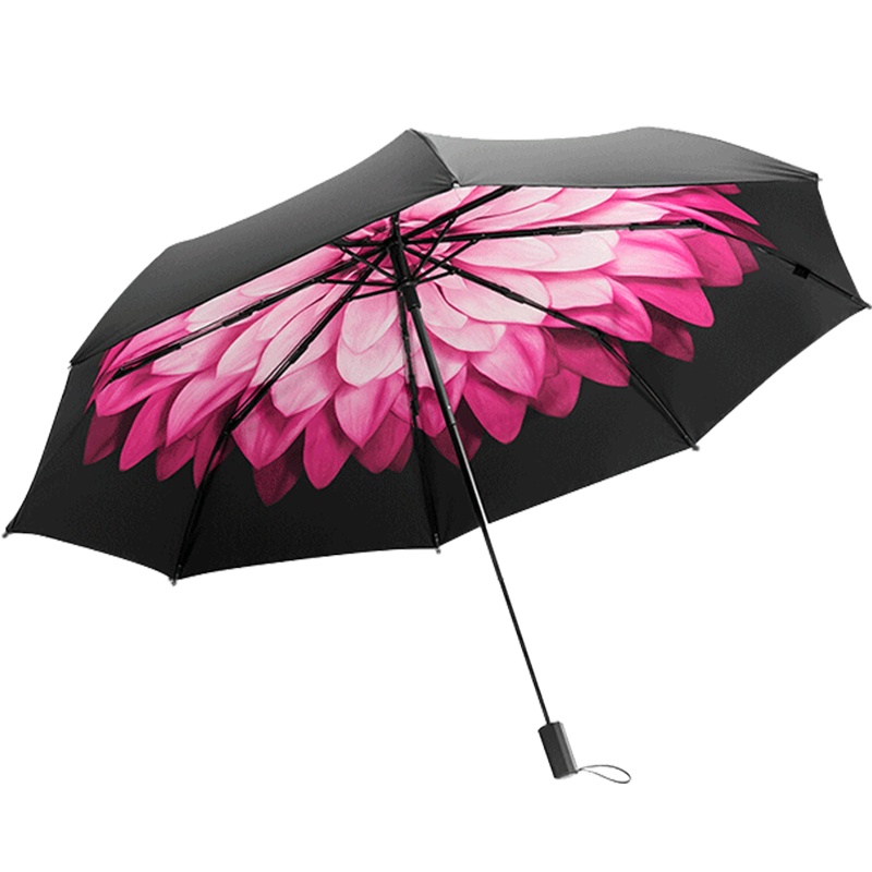 蕉下防晒小黑伞折叠晴雨伞女焦下防紫外线太阳遮阳伞