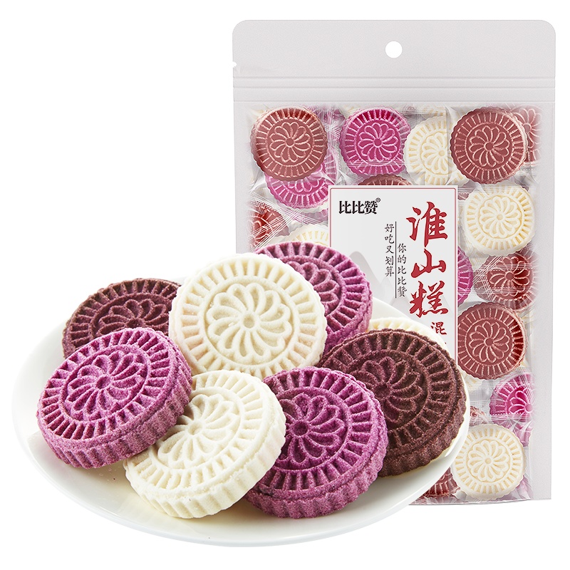 [69元任选10件]欧贝拉淮山薏米糕250g广东特产山药手工网红早餐零食品传统中式糕点美食