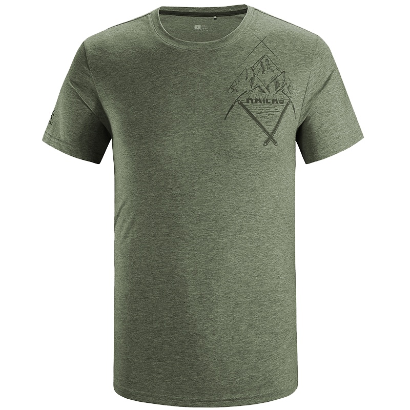 凯乐石冰丝速干T恤男夏季吸湿排汗抑菌透气短袖户外跑步运动半袖