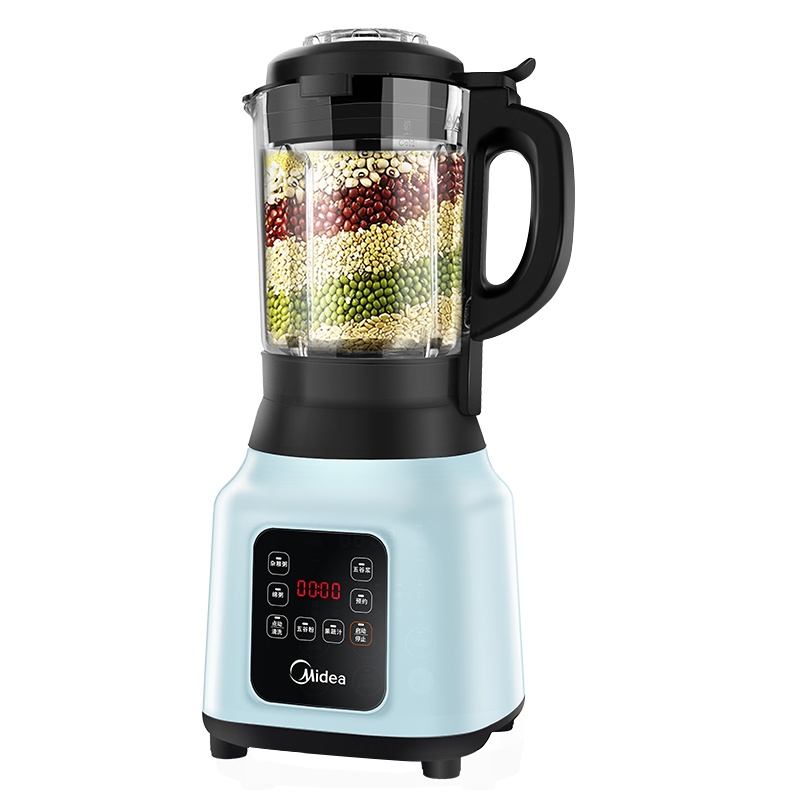 美的(Midea)破壁机1.75L精钢8刀1200W家用高温熬煮加热破壁料理机智能榨汁机辅食机绞肉PB12Easy217
