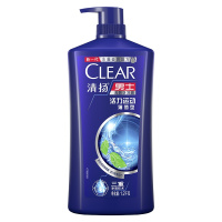 清扬(CLEAR)男士去屑洗发露 活力运动型蓝瓶1.2KG控油去屑清爽[联合利华]