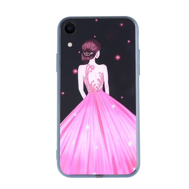 poddities苹果系列手机壳iPhoneXR防摔发光手机壳手机套iPhone XR通用