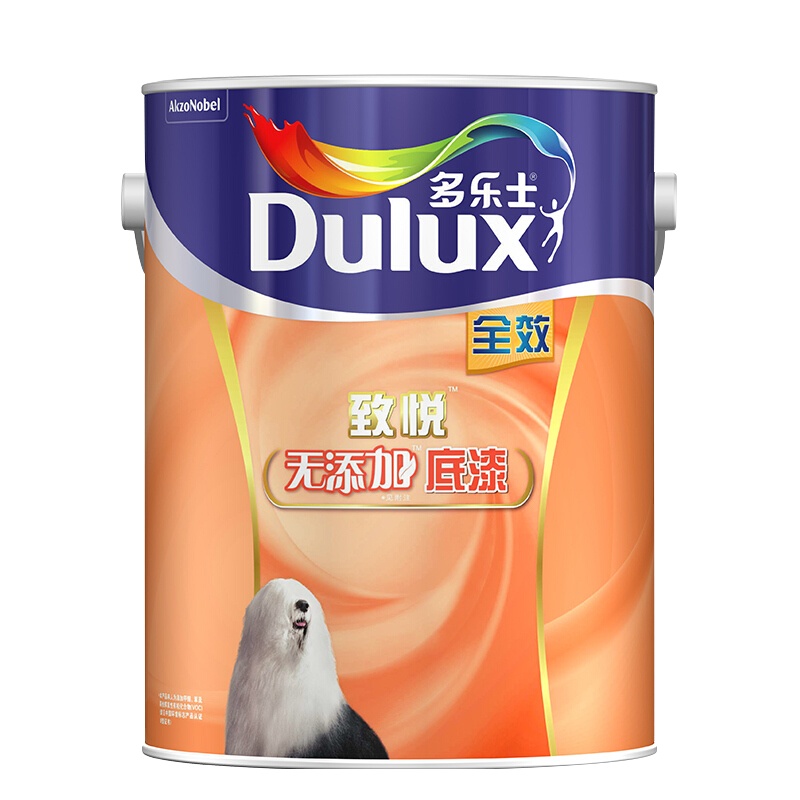 多乐士(Dulux) 致悦全效无添加底漆内墙乳胶漆 墙面漆油漆涂料 A748 5L