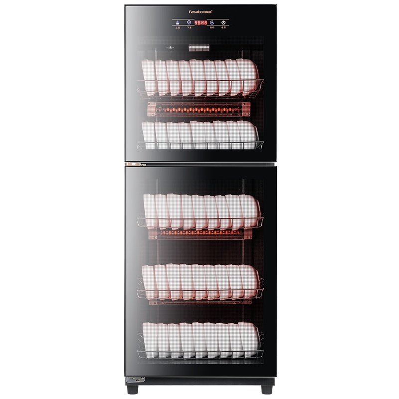 凡萨帝(fasato)220L商用消毒柜大容量上下双室五层架消毒柜 酒店厨房专用臭氧杀菌YTP-280