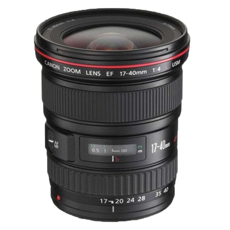 佳能(Canon) EF 17-40MM F/4L USM 广角变焦镜头 红圈镜头