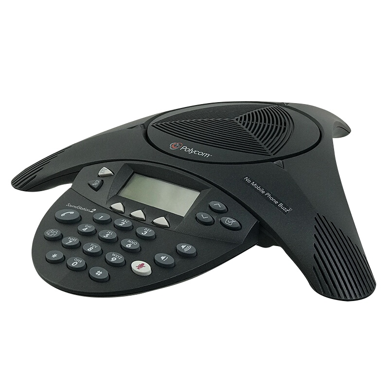 宝利通(POLYCOM)会议电话机八爪鱼 SoundStation 2 标准型 音频视频会议系统一体机