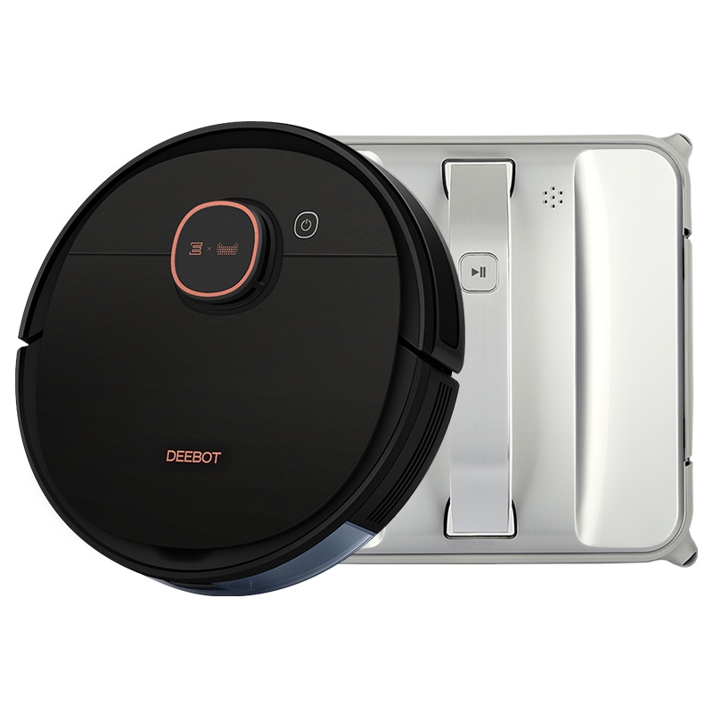 科沃斯(Ecovacs)扫地机器人地宝T5 Max+W83S窗宝套餐 家用吸尘器 扫擦搭档