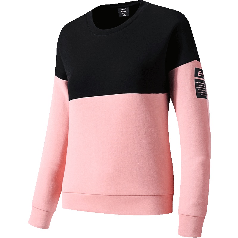 鸿星尔克(ERKE)女卫衣 秋冬新款休闲运动轻便百搭舒适女子运动上衣