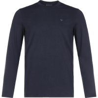 EMPORIO ARMANI 阿玛尼 男士 棉质圆领长袖T恤 6H1TS3 1JJRZ