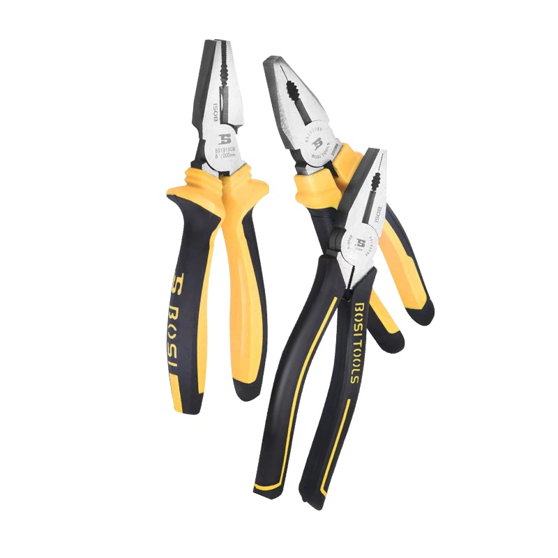 波斯 老虎钳钢丝钳子多功能维修钳6寸断线钳虎口钳电工[企业专享]起订量5个