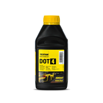 泰明顿(TEXTAR)DOT4刹车油/制动液 英国原装进口500ML装(干沸点260℃/湿沸点160℃)