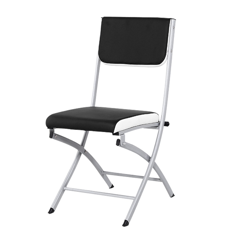 卓澳(ZHUOAO)办公椅折叠椅餐椅休闲椅职员椅餐桌配套家携带方便户外椅-LX(2把起售)