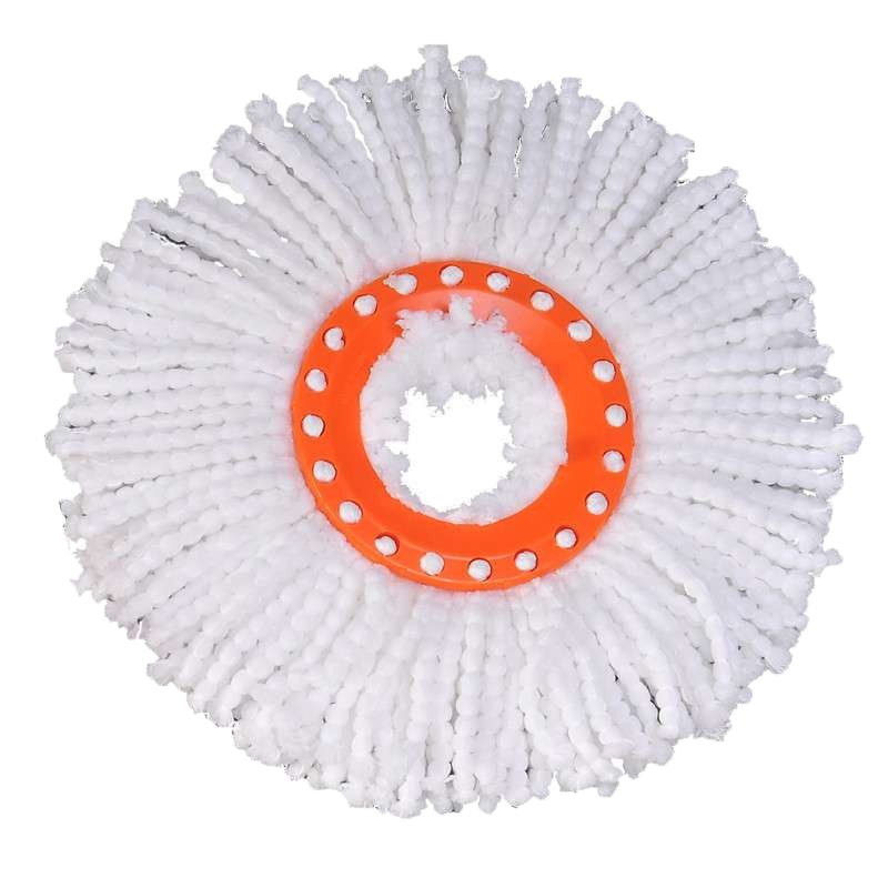 [精选]品轩阁拖把配件 旋转拖把桶拖头 通用旋转拖把头替换吸水墩布头