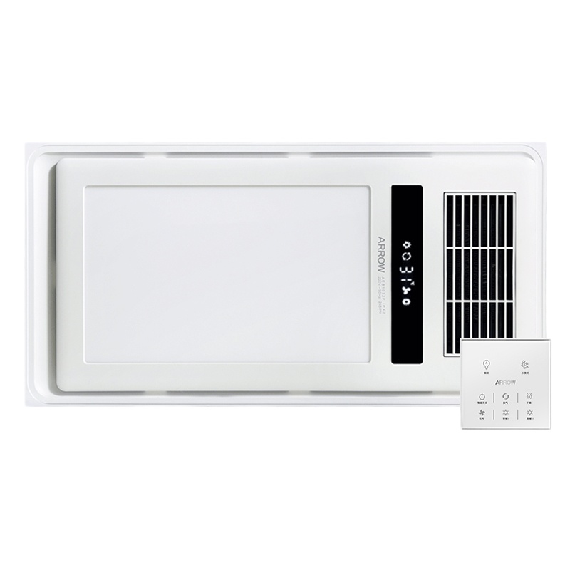 箭牌AEB1032F 超薄风暖浴霸 卫生间 浴室集成吊顶 多功能 取暖LED照明换气吹风数显 暖风机