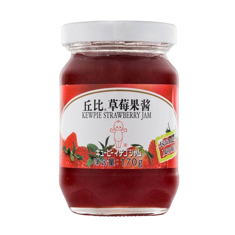丘比 草莓酱170克/瓶装国产食品调味品酱料沙拉汁/酱