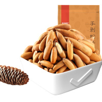 [良品铺子-手剥松子120g]休闲食品开口手拨松子坚果零食干果