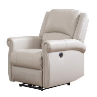 中源头等舱沙发北欧简约现代真皮皮质客厅多色电动功能单人沙发椅E343