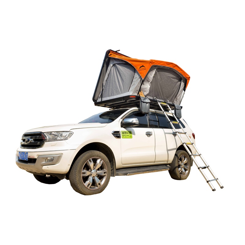 秋野地沙舟车顶帐篷带灯版双人双层户外自驾露营载物帐篷