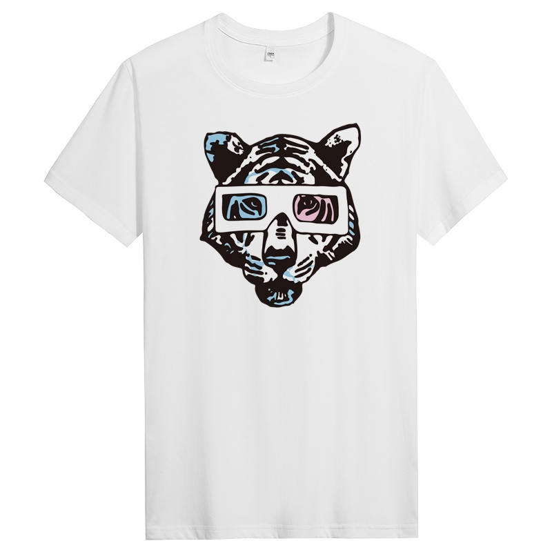 纯棉短袖T恤男士潮流圆领夏季半袖体恤衣服男 DT10135