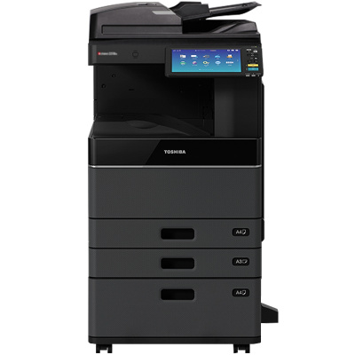 东芝(TOSHIBA)FC-4615AC A3彩色激光多功能复合机 45页/分钟含双面器+自动输稿器+双纸盒+落地供纸盒