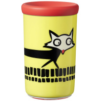 汤美星不倒水杯 黄色 12个月+ 卡通学饮杯