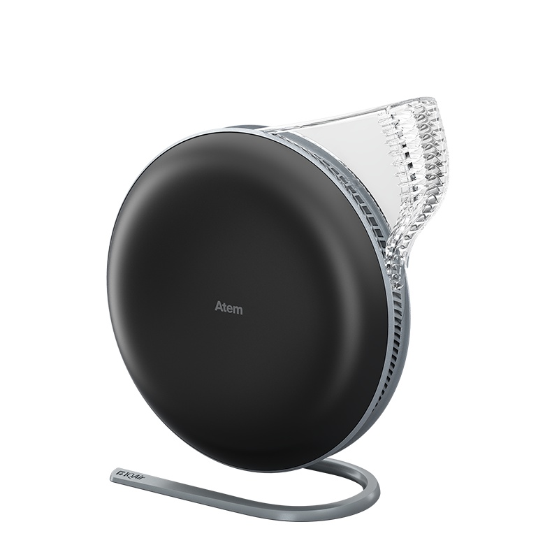 IQAir 空气净化器 Atem 黑色 时尚便携的私人空气净化器 去除PM2.5