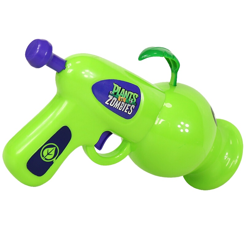 植物大战僵尸2玩具大号僵尸博士植物气动炮豌豆玉米炮亲子互动射击玩具空气动力枪男孩儿童玩具枪 铁桶僵尸+大号植物豌豆气动炮