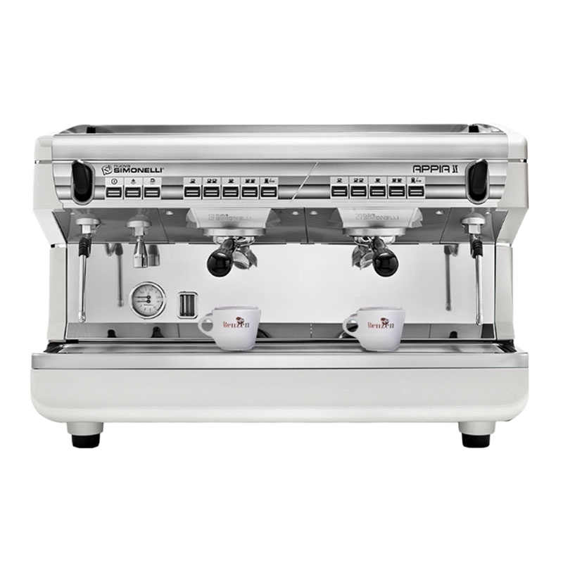 诺瓦意大利双头APPIA life商用电控半自动咖啡机