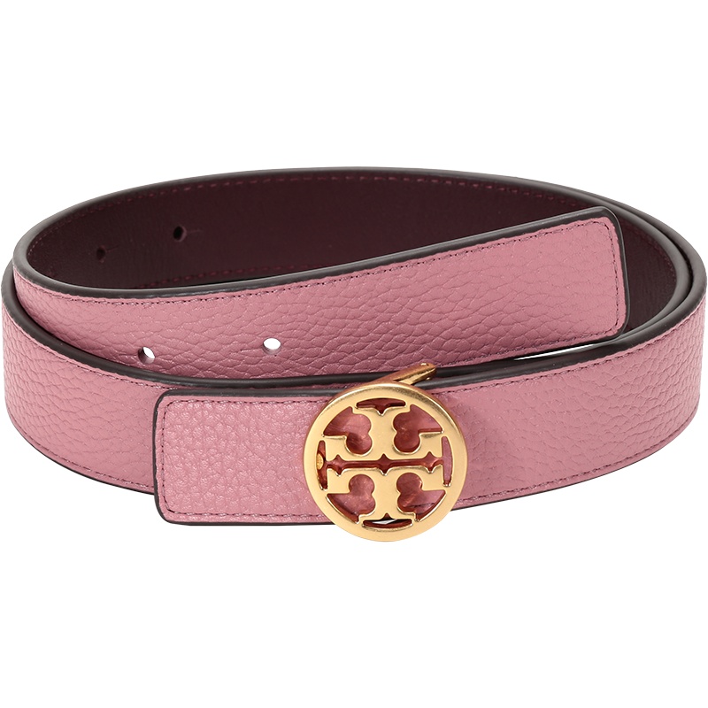 TORY BURCH 托里·伯奇 奢侈品 TB腰带 女士 牛皮革板扣式双面皮带腰带 64926
